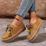 Mocassins Bout Rond Plateforme