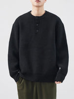 Pull Boutonné Bord-Côte Homme