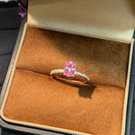 Bague Zircon Argent 925 - Serti Pavé