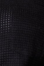 Chemise Gaufrée Col Chemise Épaules Tombantes
