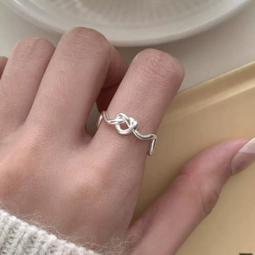 Bague Nœud Ouvert Léger
