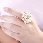 Bague Amas De Perles