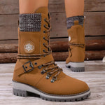 Bottines Style Rangers À Lacets