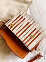 Sac Bandoulière Motif Touches De Piano