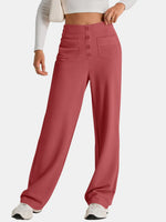 Pantalon Large Taille Haute
