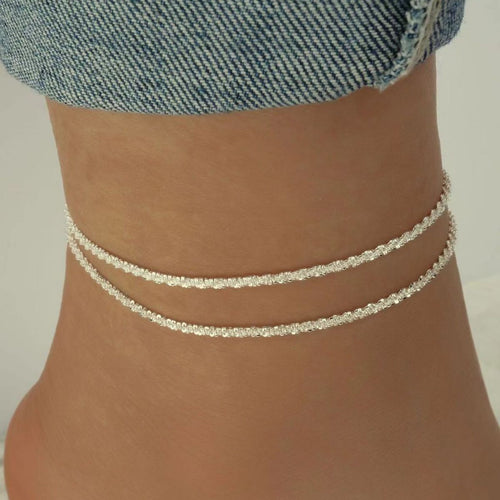 Bracelet de Cheville Argent 925