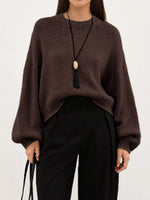 Pull Oversize Grosse Maille