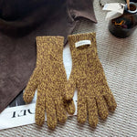 Gants Tricotés Doux Colorés